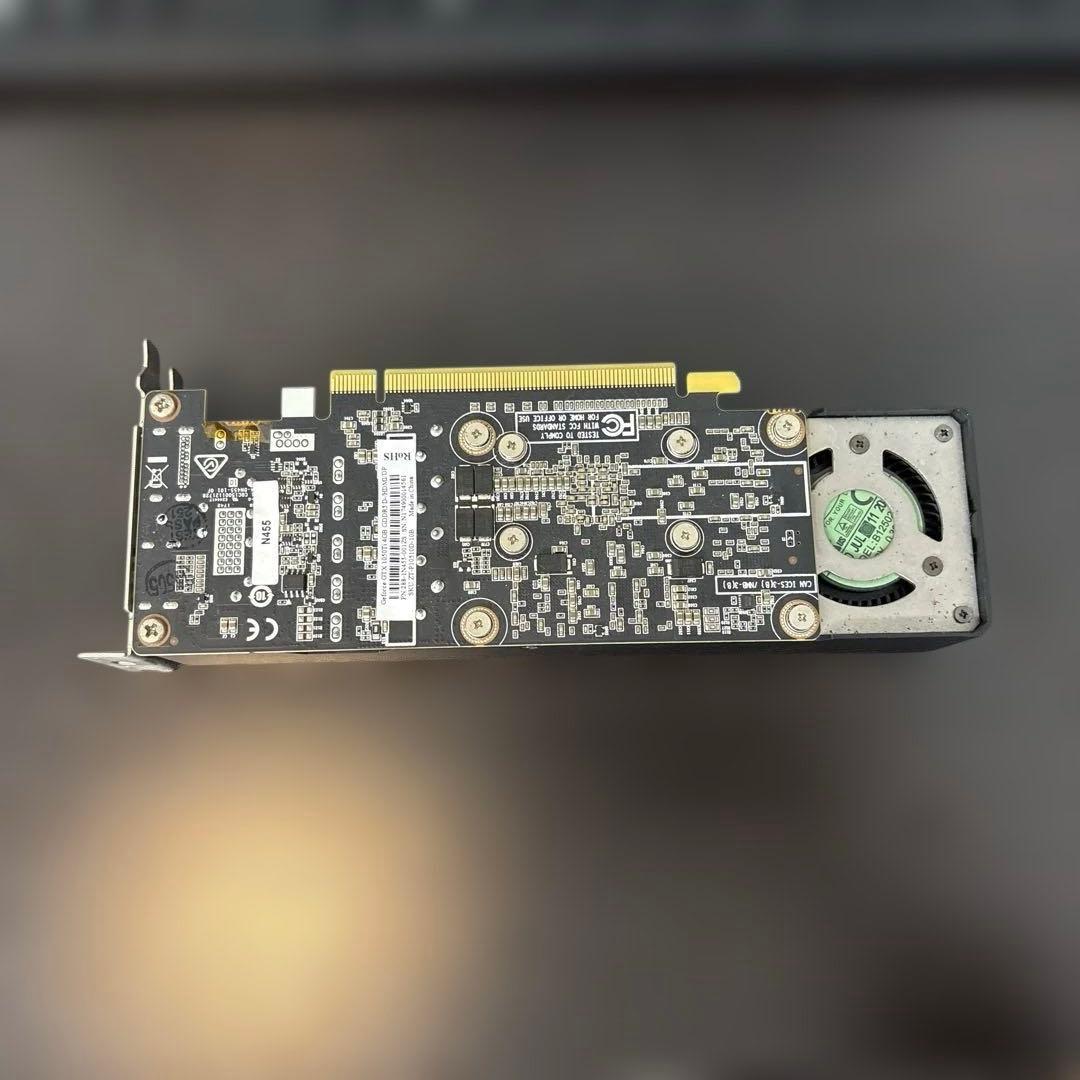 ZOTAC GeForce GTX 1050 Ti LP 4GB グラボ 動作品