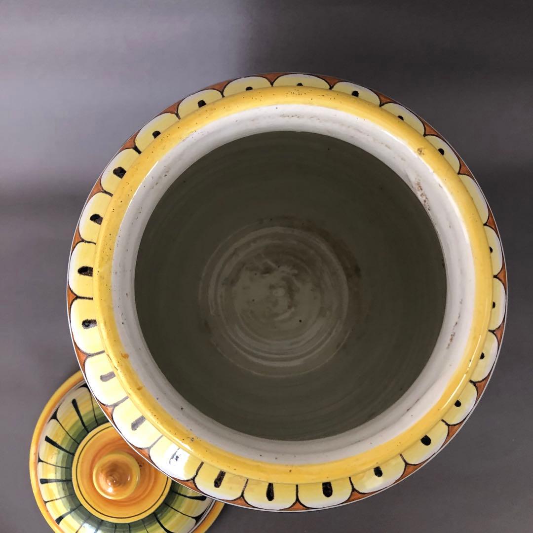 イタリア陶器　シシリア島パレルモで購入