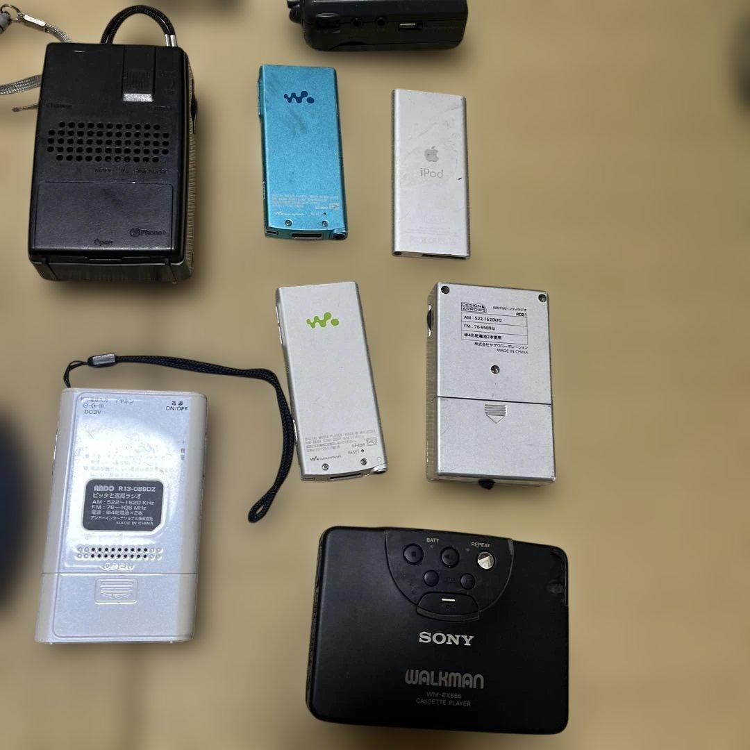 ラジオ　walkman MP3 20個セット　動作未確認　ジャンク扱い