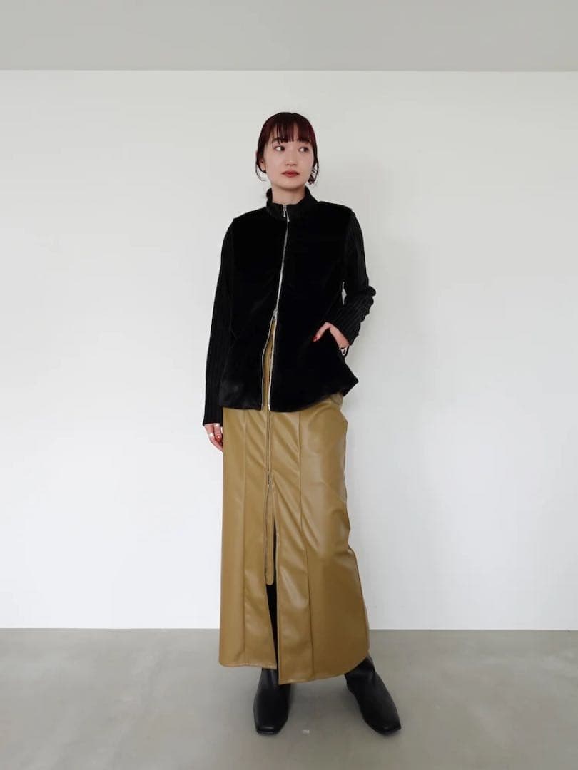 【限定値下げ】sahara（MARTE）Fur Docking Zip Top