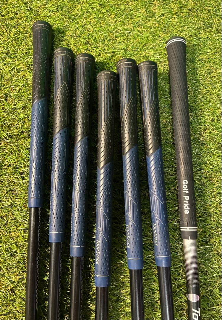 メンズクラブ12本セット TOURSTAGEキャディバッグ付き