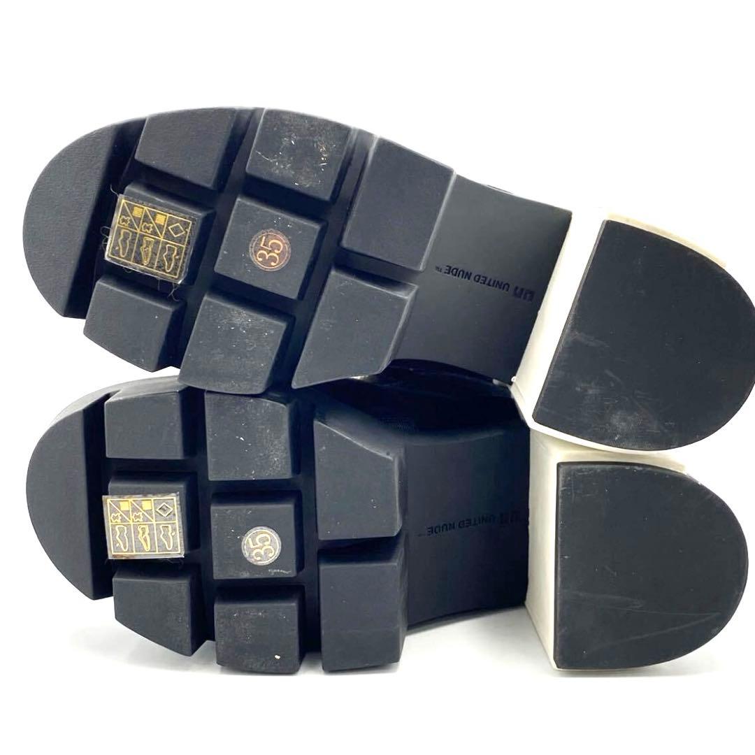 UNITED NUDE ユナイテッドヌード ブーツ 35サイズ ブラック
