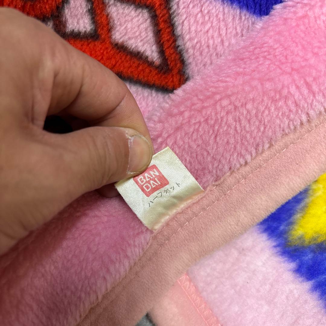 当時物　90s セーラームーン セーラースターズ　ビックプリント　毛布