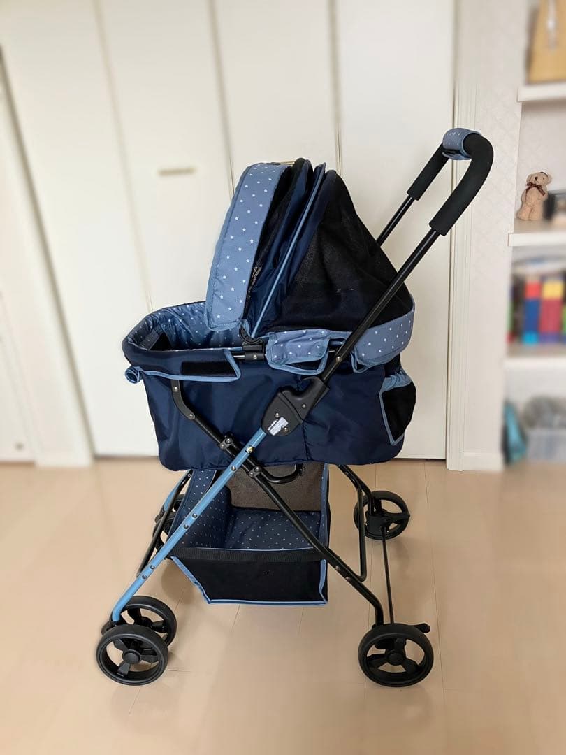 Richell ペットカート エルフィ ブルー