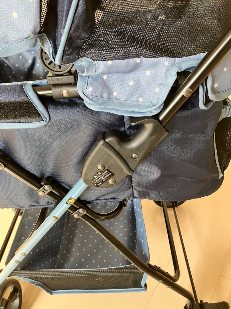 Richell ペットカート エルフィ ブルー