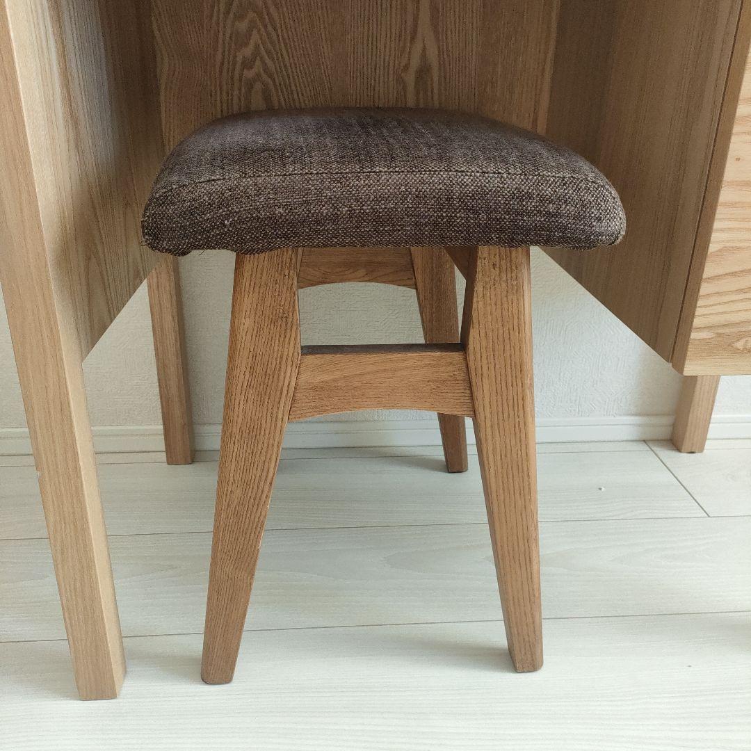 【超美品】unico★CLARUS-mini木製ドレッサー