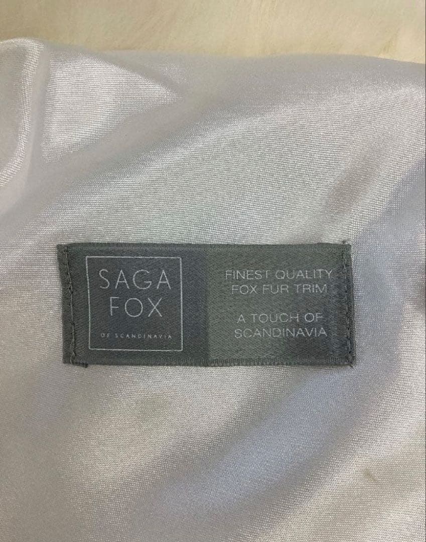 ●高級美品　サガフォックス　ショール　ファー ★8-30