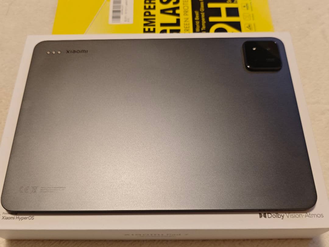 Xiaomi pad 7 本体 グレー128GB 日本国内版 ガラスフィルム付き