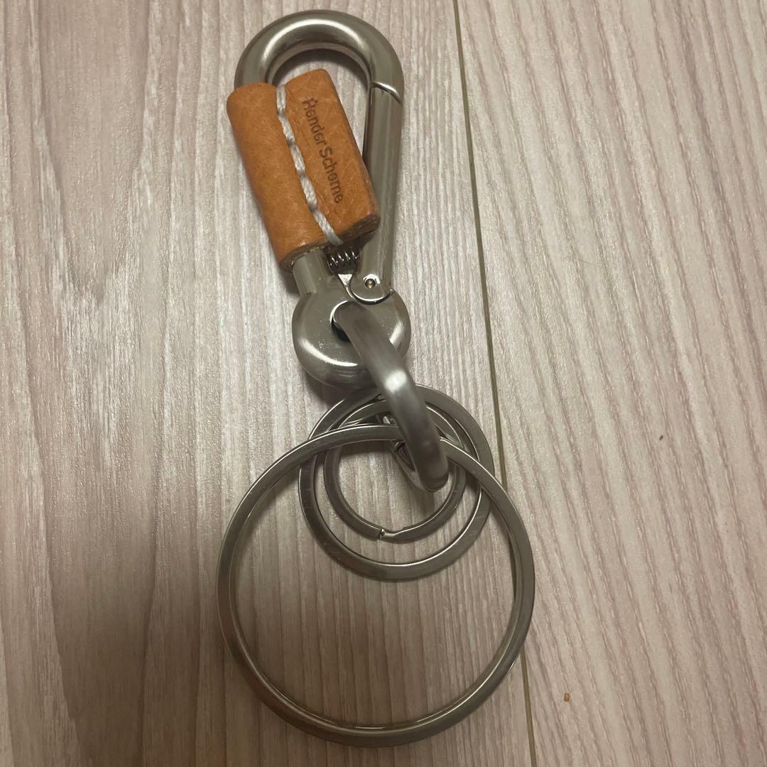 美品Hender Schemaエンダースキーマカラビナ型キーホルダー