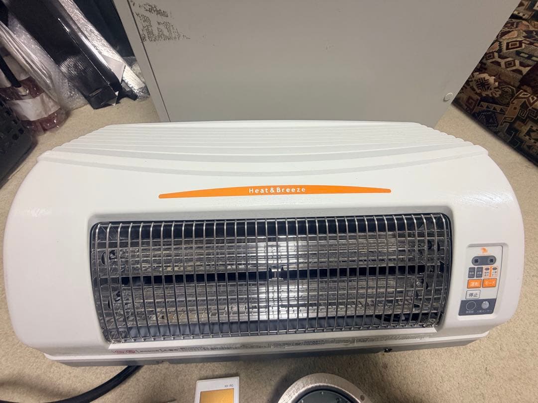 電気ヒーター Heat & breeze BF-861RGA 2019