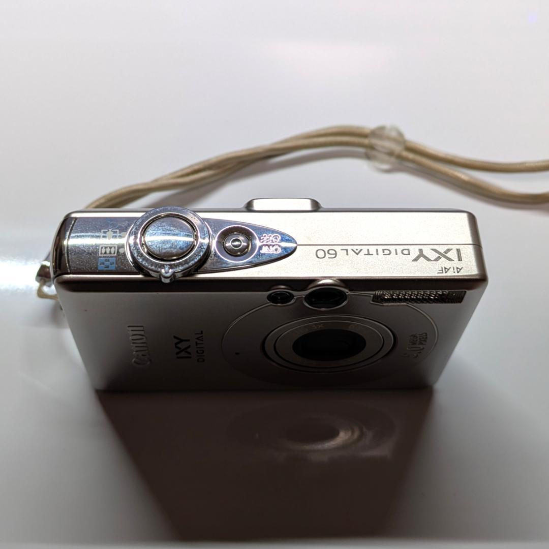 Canon IXY Digital 60◆シルバー◆付属品あり◆コンデジ