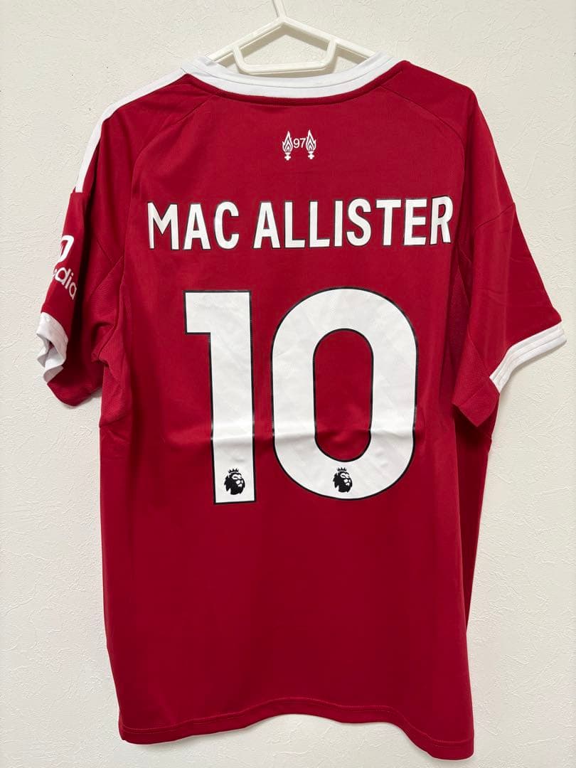 リバプールFC MAC ALLISTER(マクアリスタ) 10番 シャツ