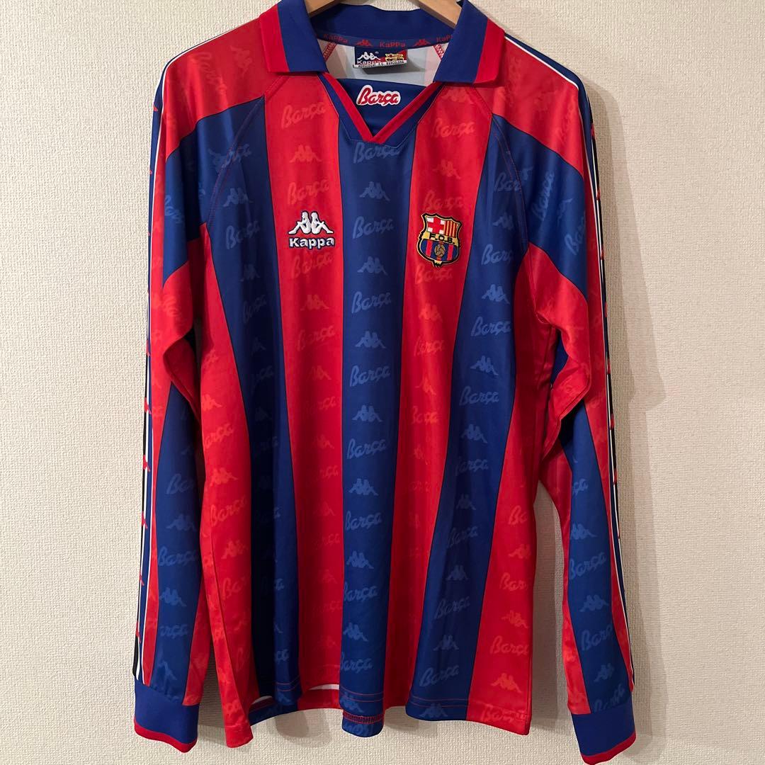 バルセロナkappa カッパ サッカー ユニフォーム ロナウド 長袖 L