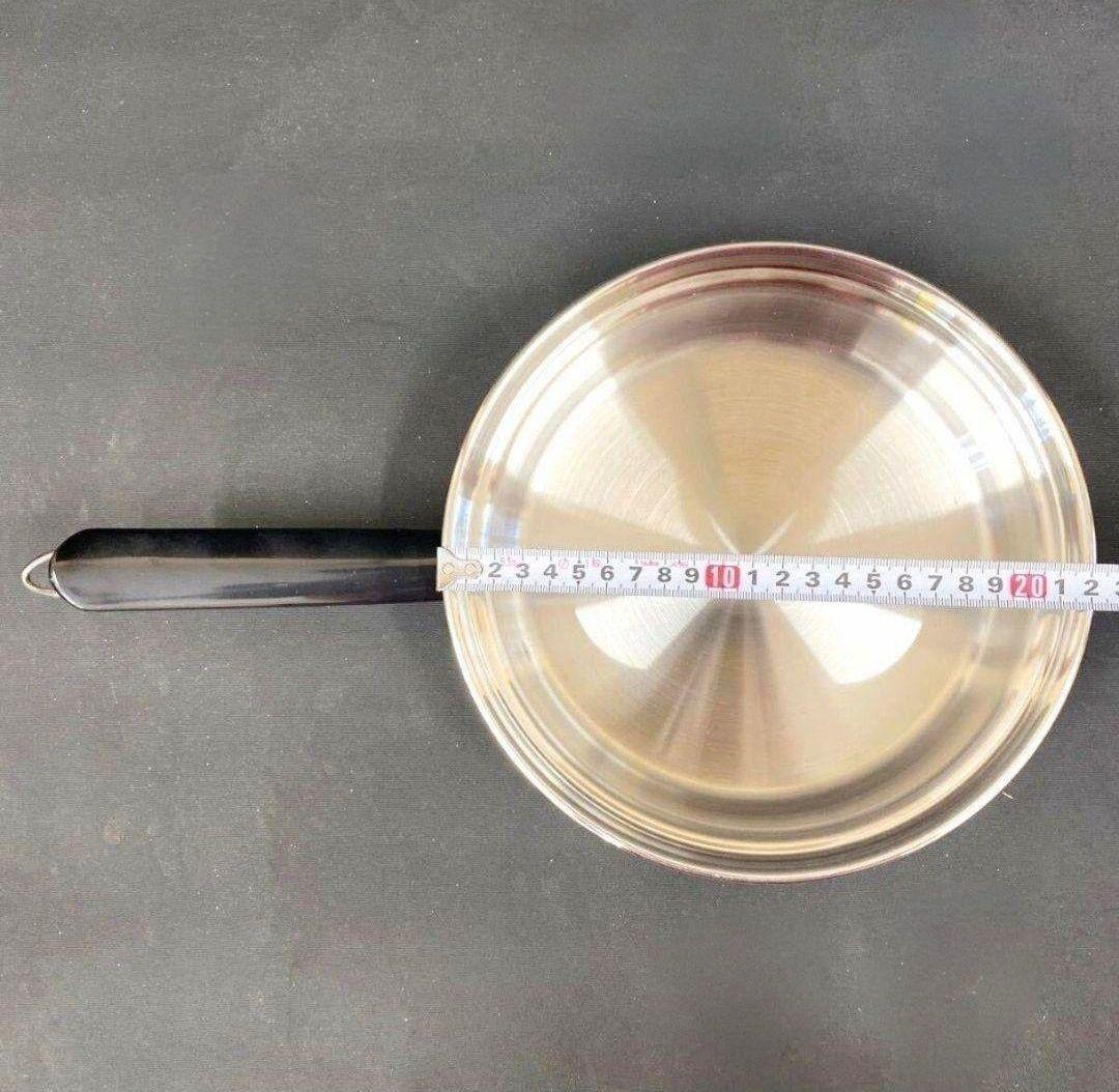 新品 IH対応 アムウェイAmway 中フライパン に　パーツたくさん付き @