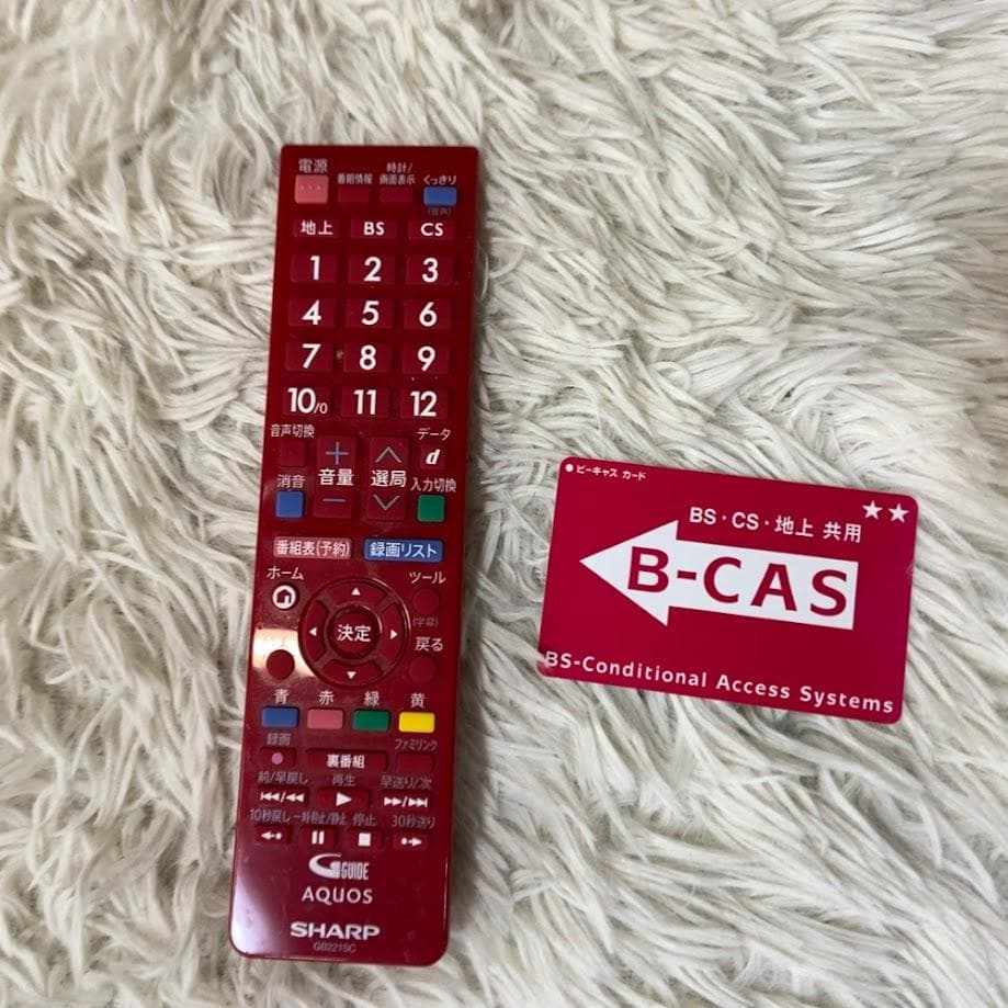 希少な赤！ LC-24K40 SHARP 液晶テレビ AQUOS 2017年製