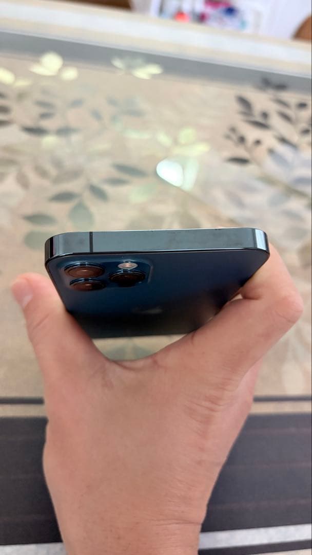 【超美品】iPhone 12 pro パシフィックブルー 256GB 箱付き