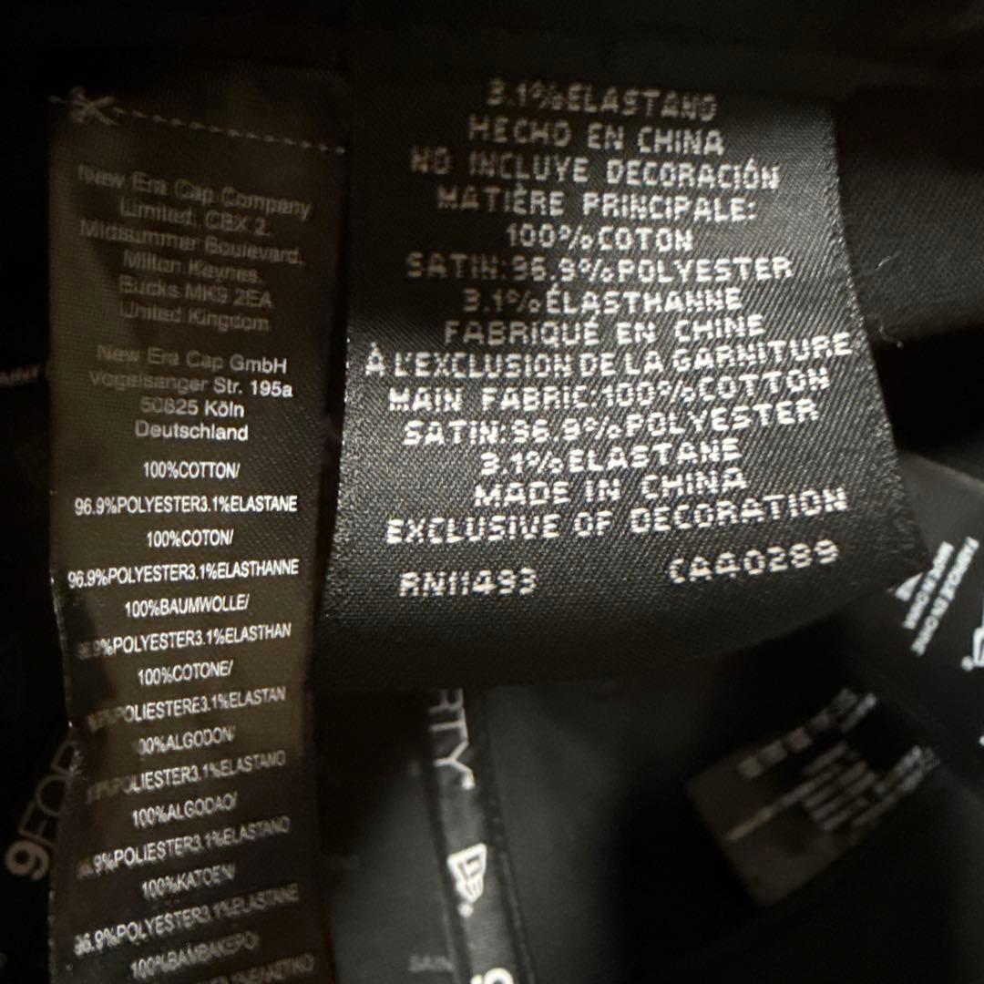 イヴ・サンローラン　ニューエラ コラボキャップ