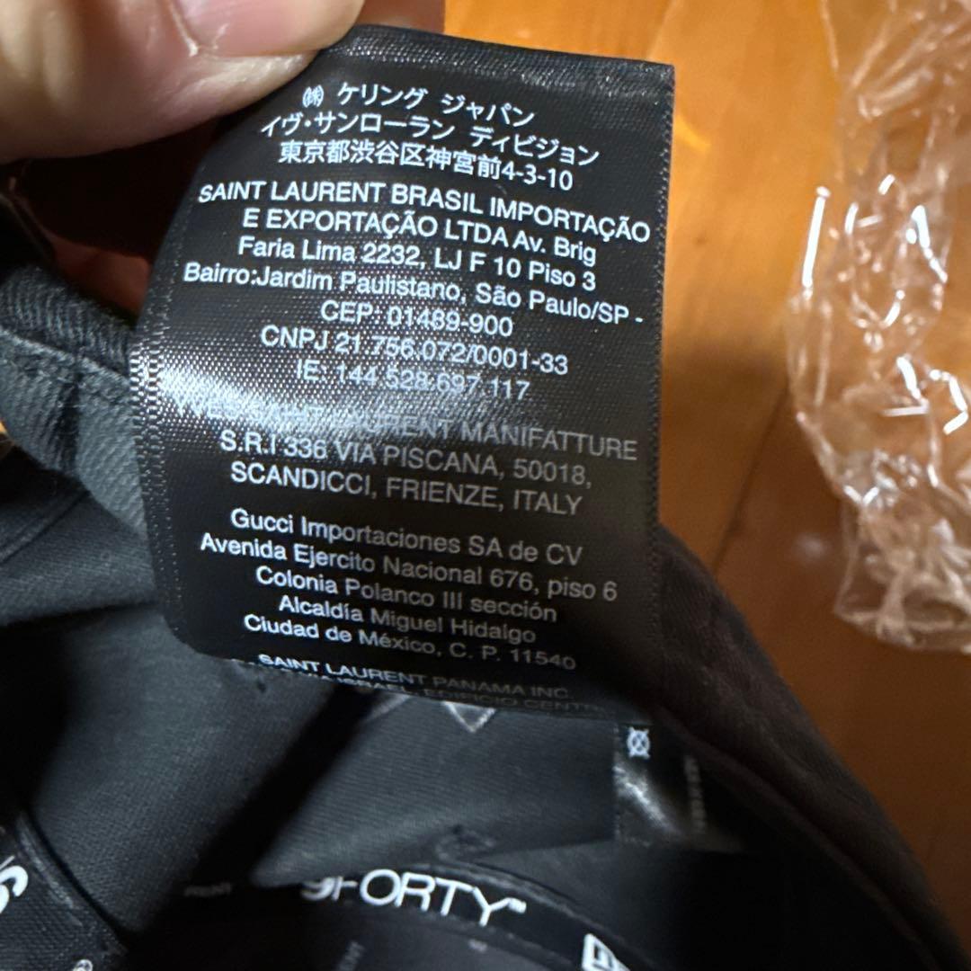 イヴ・サンローラン　ニューエラ コラボキャップ