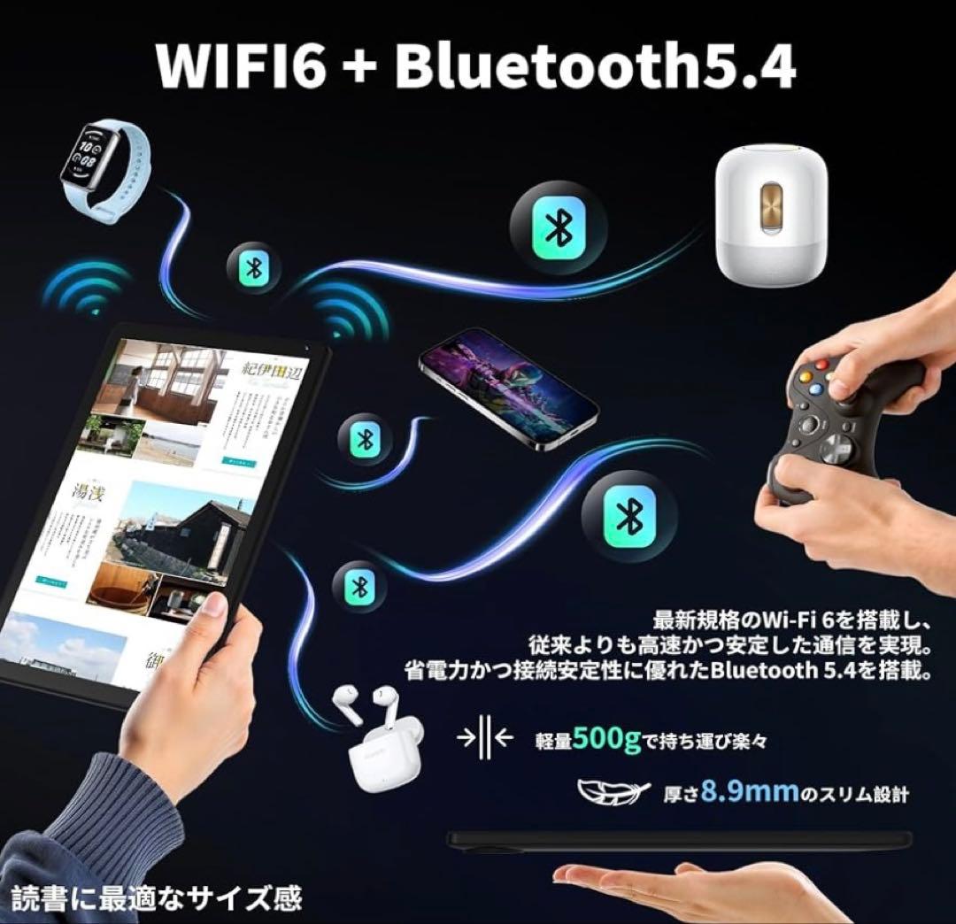 タブレット HiGrace 10.4インチ Android15