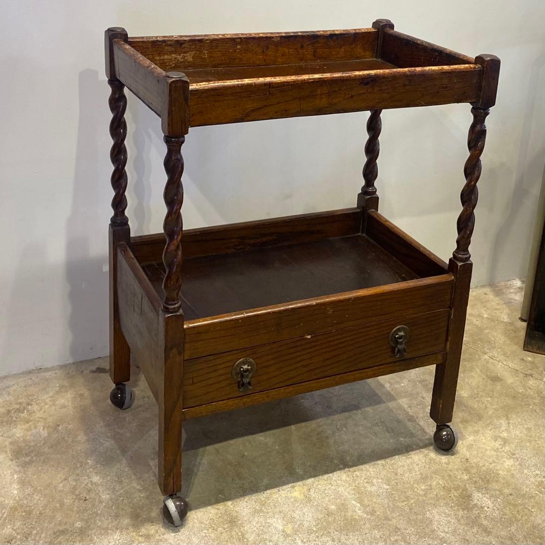 キャスターワゴン イギリス ビンテージ アンティーク