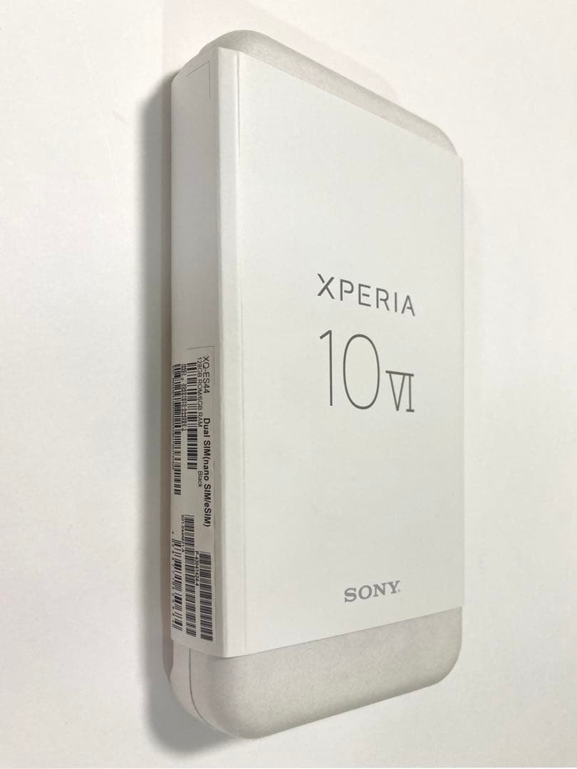 【メーカー純正SIMフリー】Xperia 10 VI 黒／購入1週間以内／保証有