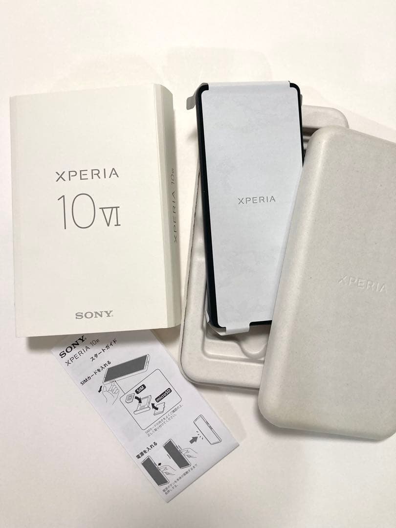 【メーカー純正SIMフリー】Xperia 10 VI 黒／購入1週間以内／保証有