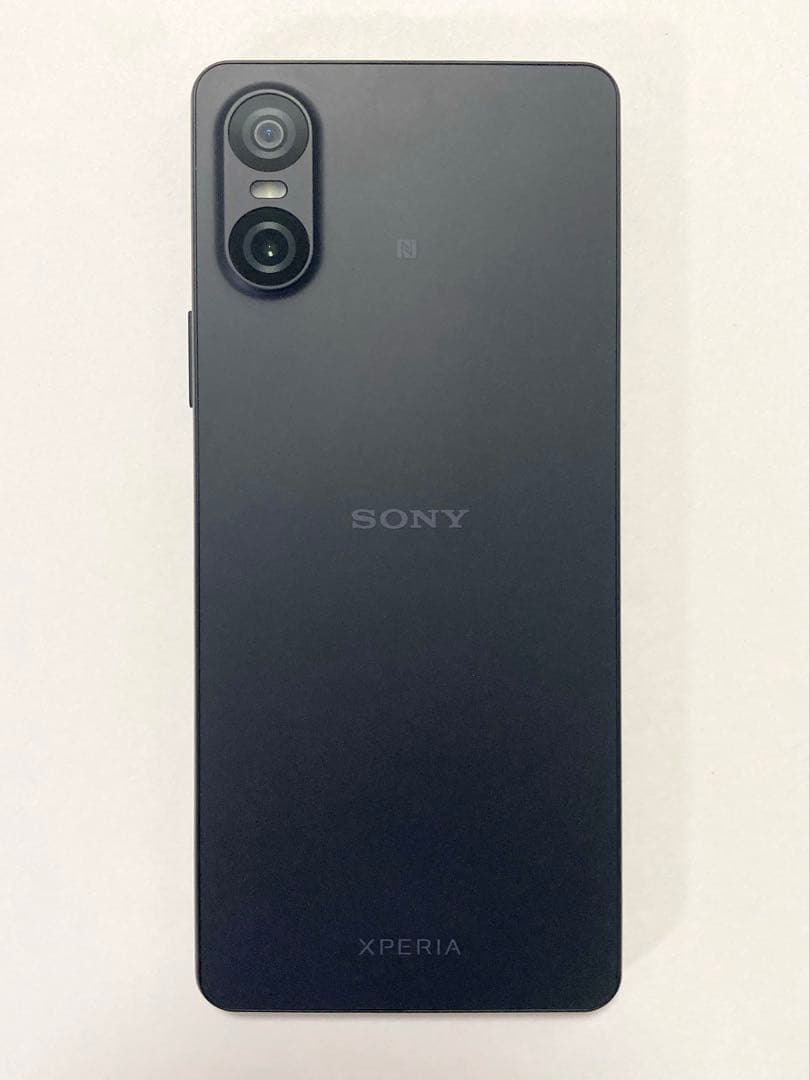 【メーカー純正SIMフリー】Xperia 10 VI 黒／購入1週間以内／保証有