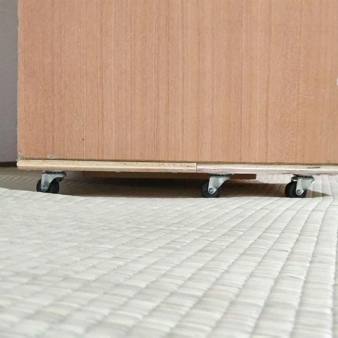 ＊たっぷり収納 整理タンス 3棚&7杯の引出し チェスト キャスター付 衣装