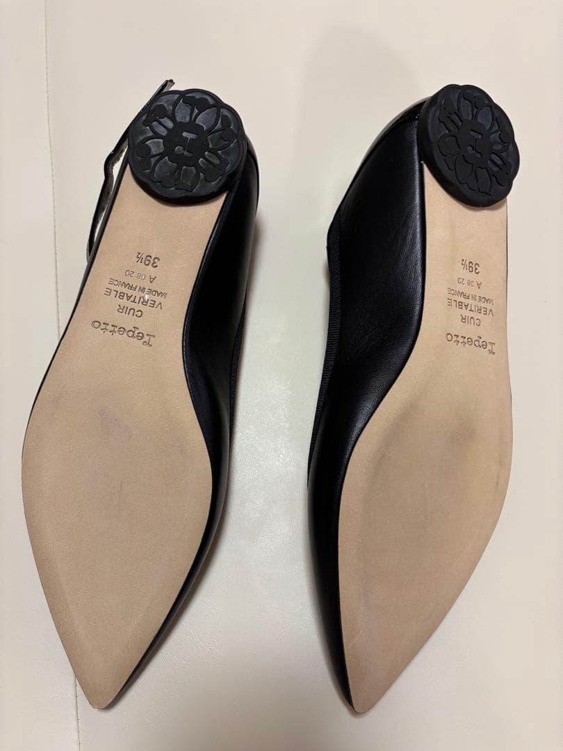 repetto レペットCLEMENCE フラット　バレエシューズ　39.5 黒