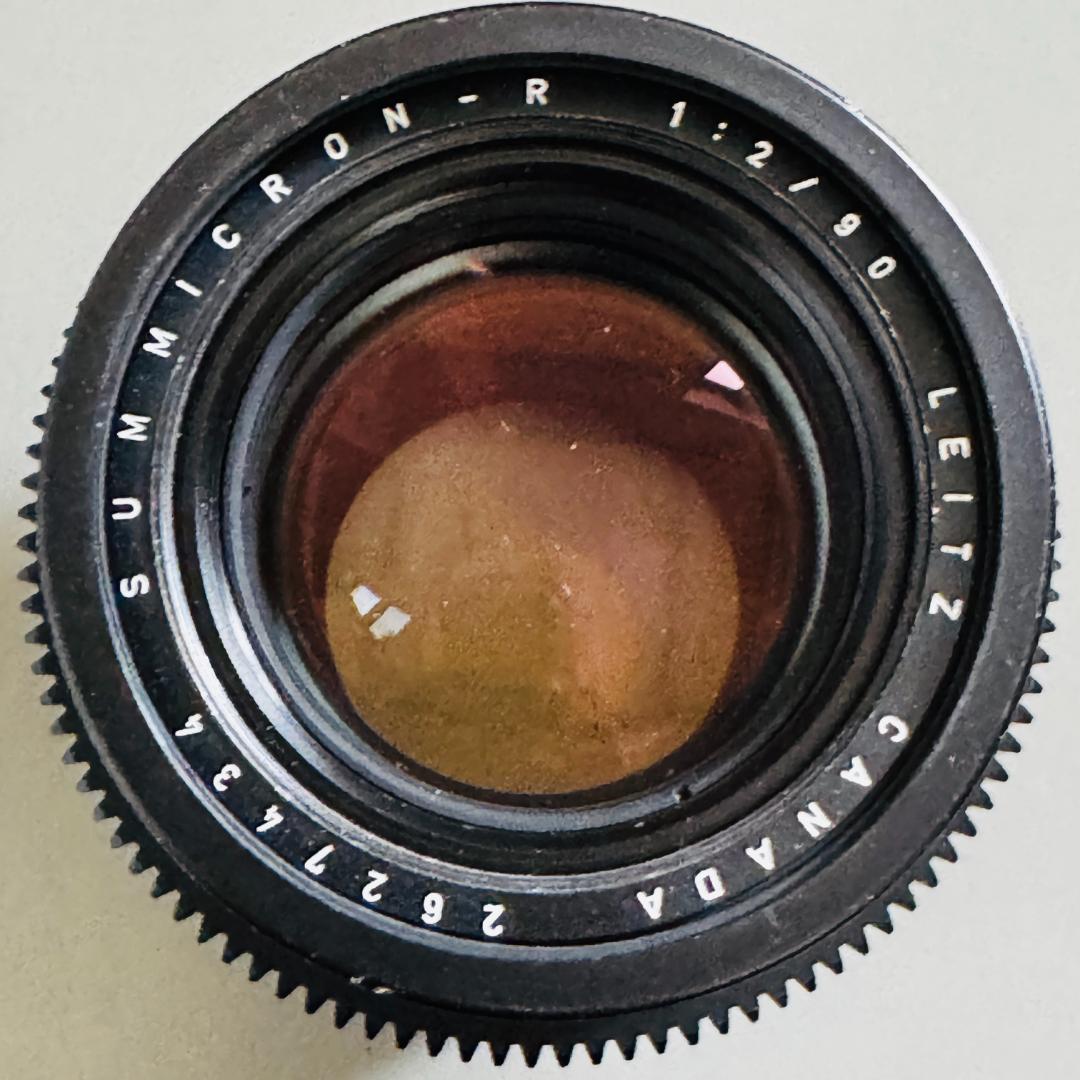 シネマ用　Leitz Summicron-R 1:2.0/90 2 cam