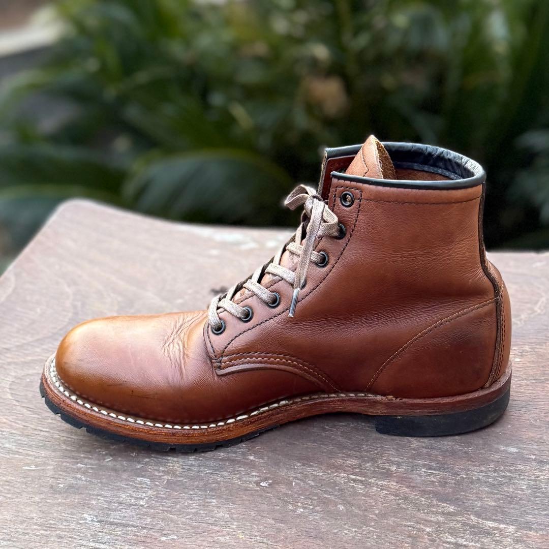 ハーフソール新品交換済み　レッドウィング　旧ベックマン　9016 シガーフェザー