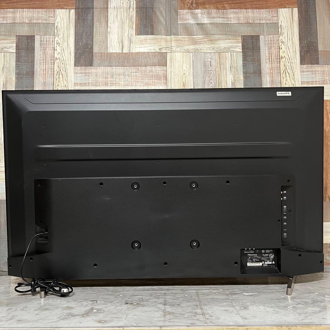 即日受渡❣️全国送料込ハイセンス50型4K液晶テレビWチューナー外付けHDD録画