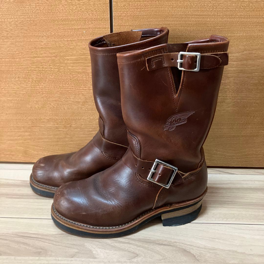 J*E様 限定品　RED WING SHOES エンジニアブーツ 5D ブラウン