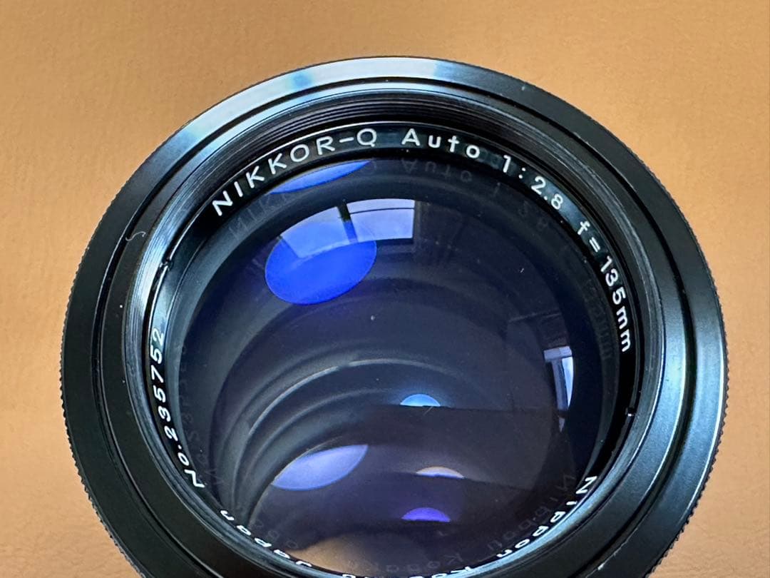 Nikon F アイレベル ボディ（前期型 ）、レンズ35mm 、135mm