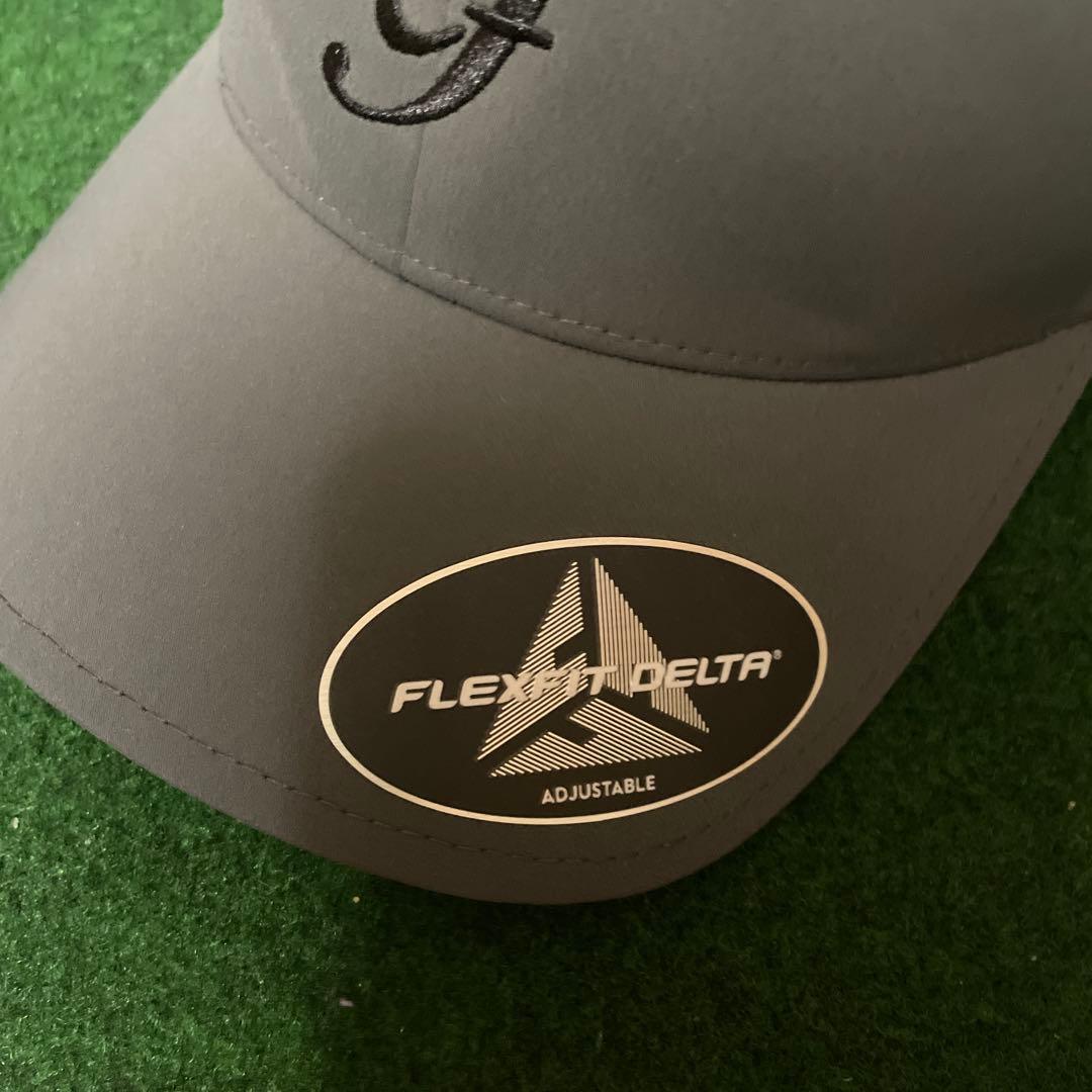 FLEXFIT DELTA グレーキャップ 調整可能
