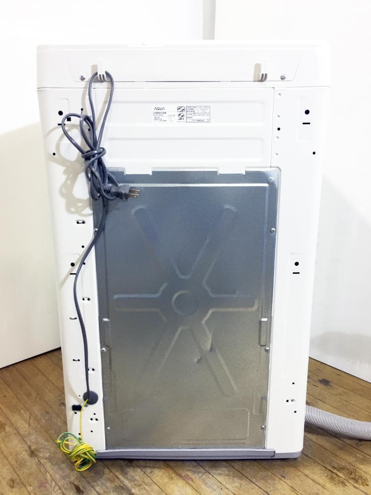 30日迄！送料無料★AQUA 6kg 洗濯機【AQW-S60E】