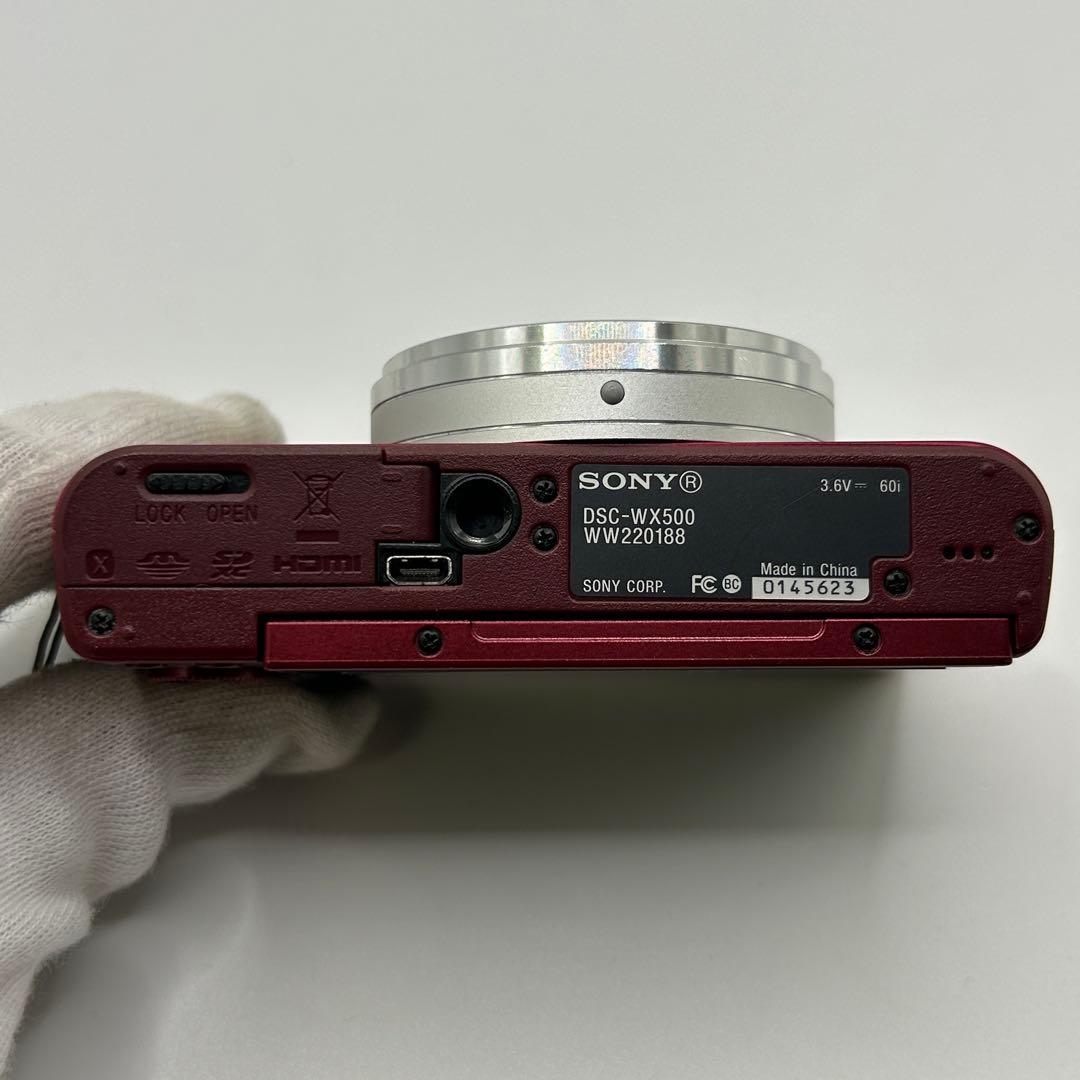 な*し様 稼動 美品 SONY ソニー DSC-WX500 フラッシュOK デジ