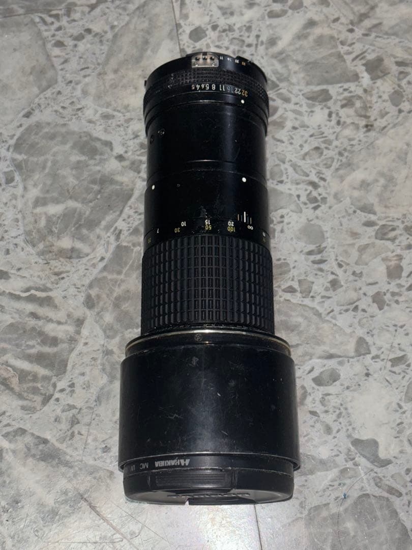 Nikon F3 一眼レフカメラ 望遠レンズ付き