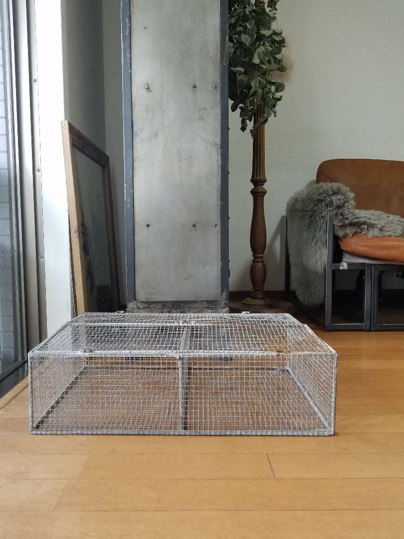 アイアンスクエアかご