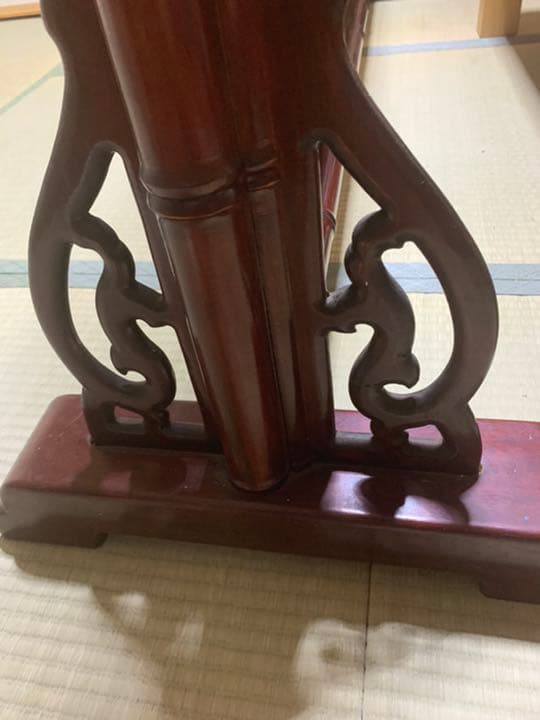 旧家蔵出　屏风　中国　実木　両面有り　時代品　古美術品　骨董品