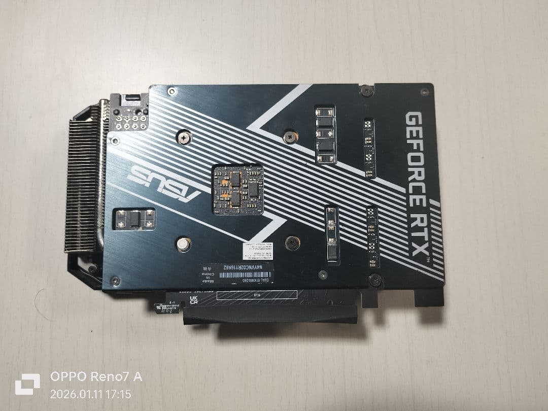 ASUS GeForce RTX3050 8GB グラフィックボード　ジャンク