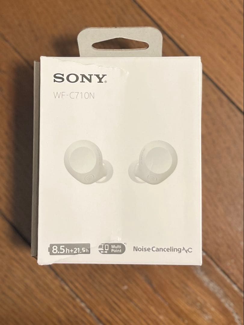 SONY WF-C710N ワイヤレスイヤホン ホワイト