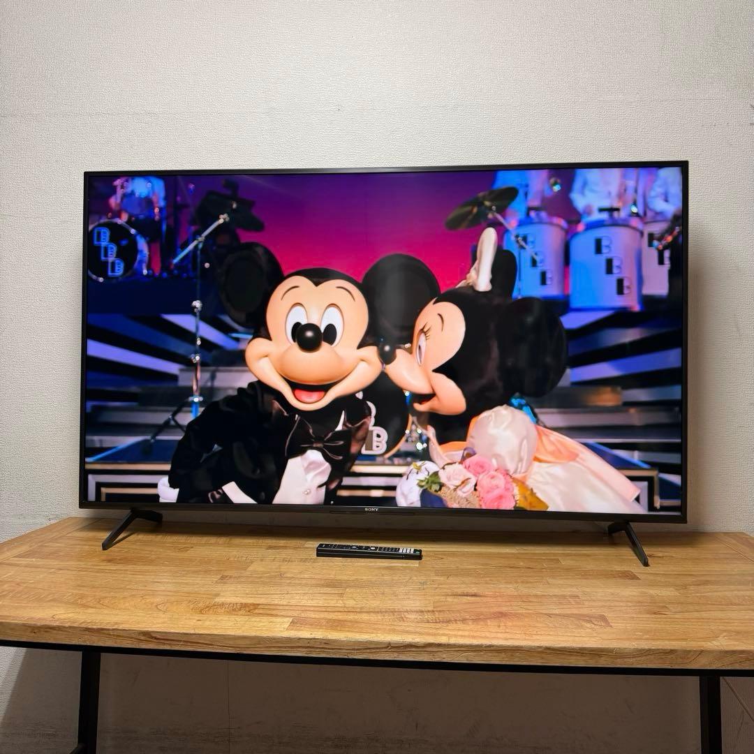 SONY 65V型 4K 液晶テレビ Google TV KJ-65X80J