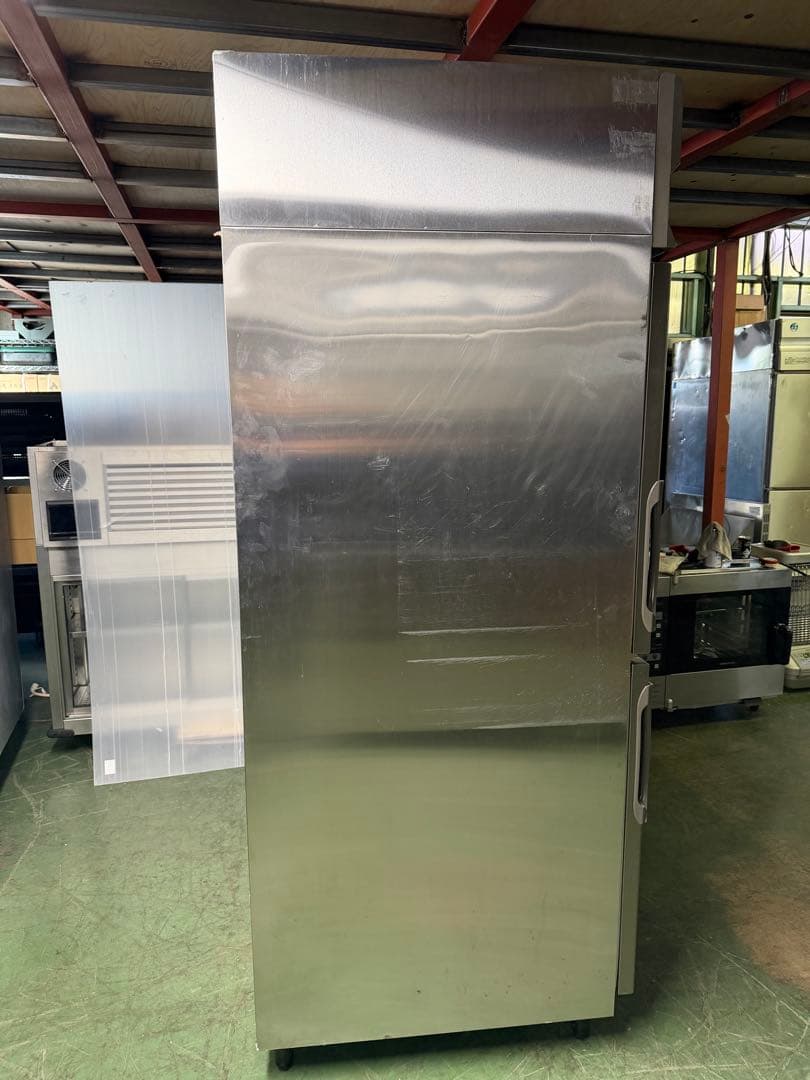 2019年 フクシマ縦型冷蔵庫 1500x800x1940