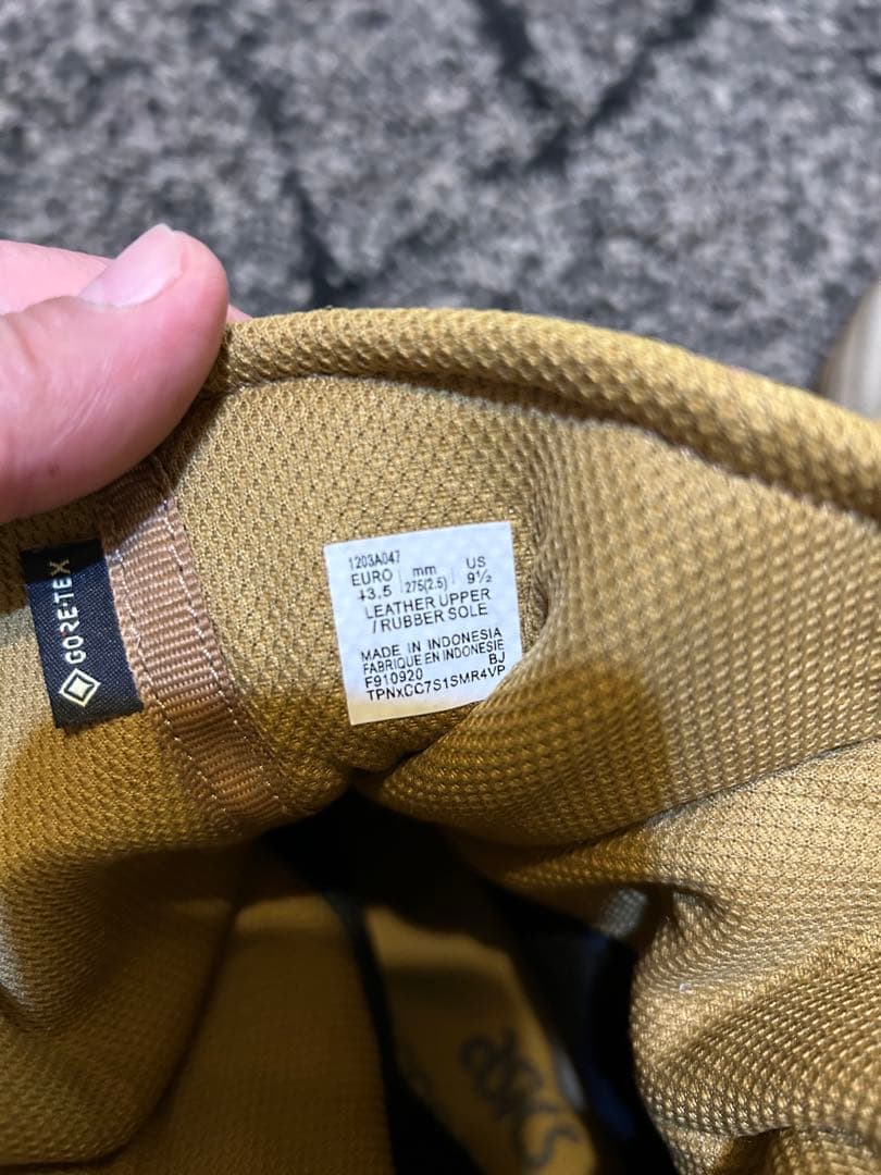 ノンネイティブ nonnative ASICS GORE-TEX ゲルイエティ