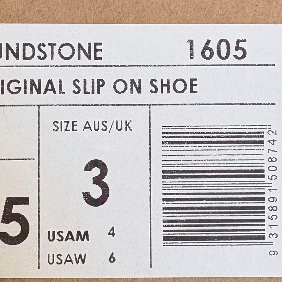 Blundstone 1605 ブラックスエード サイドゴアブーツ サイズ3