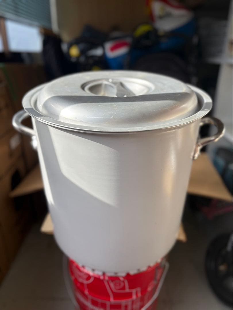 【美品】マイスター　IH 寸胴鍋　36㎝　北陸アルミニウム