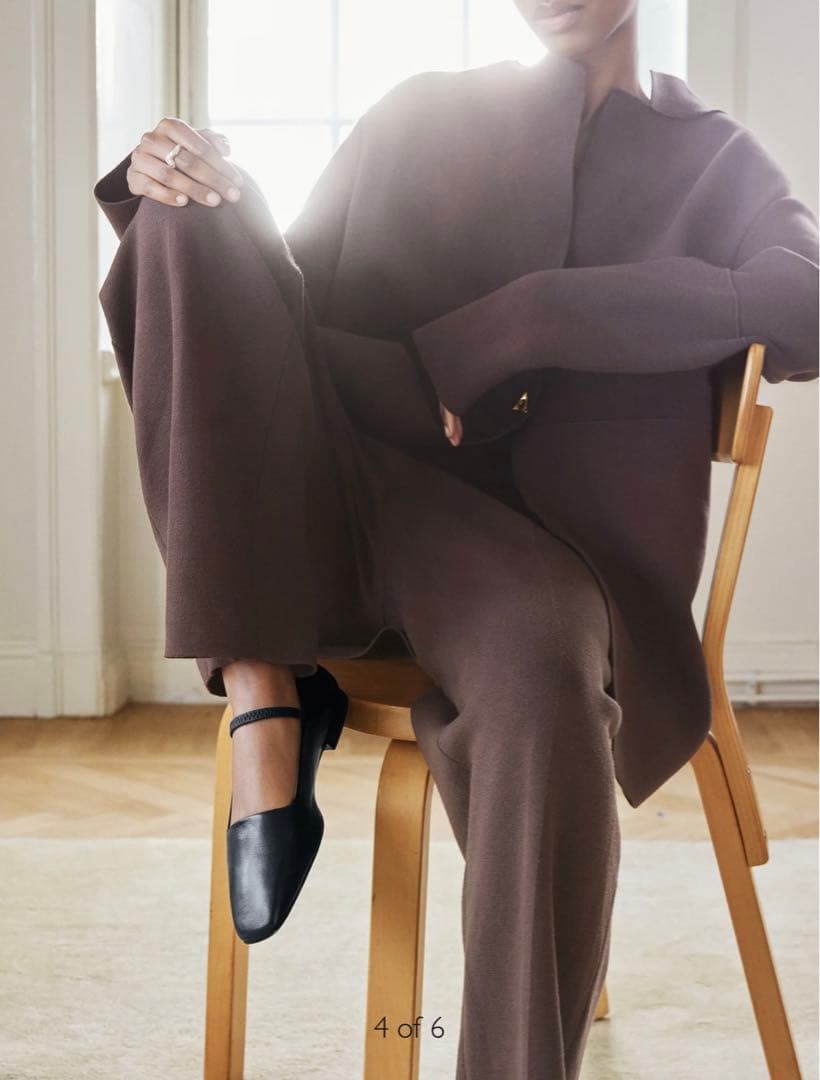 ATP atelier フラットメリージェーンシューズ