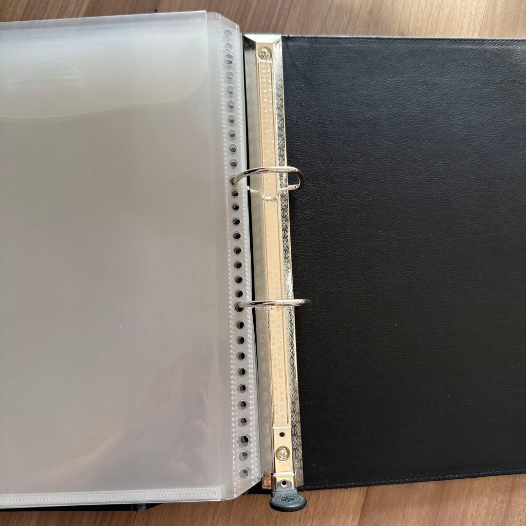 【再値下げ】稀少Chrome Hearts エンボスバインダー ブラック