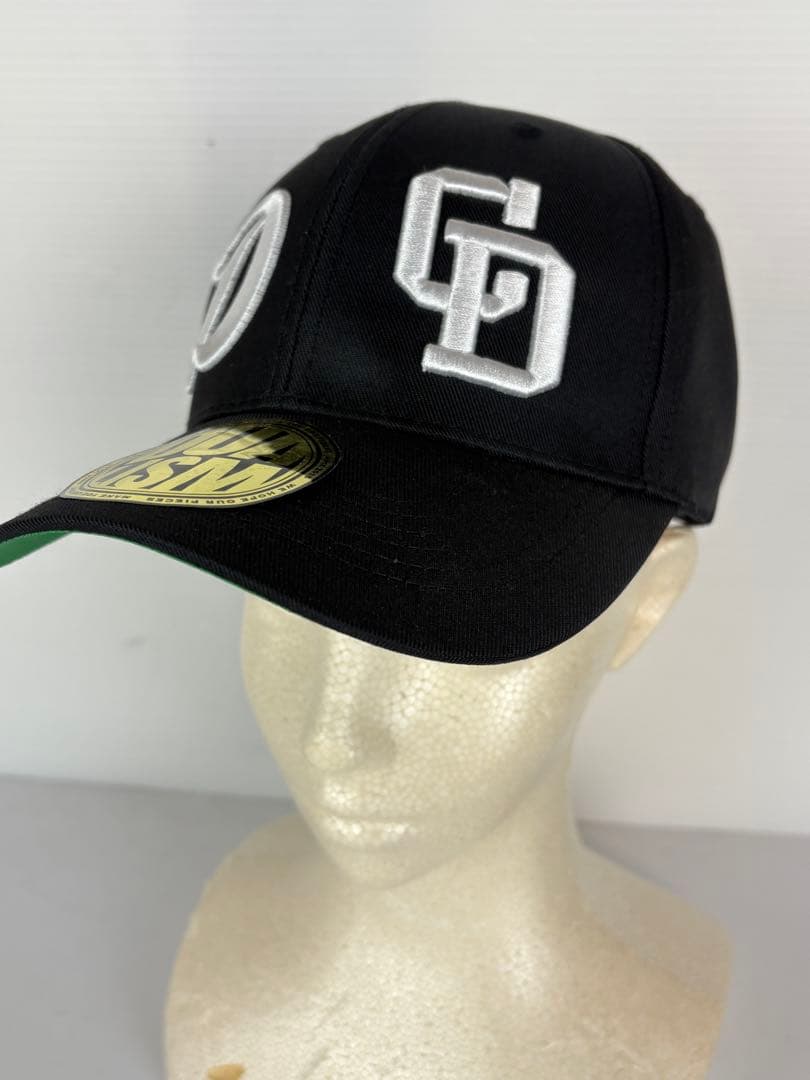 中日ドラゴンズ デュアリズム コラボ キャップ 野球 帽子 ブラック